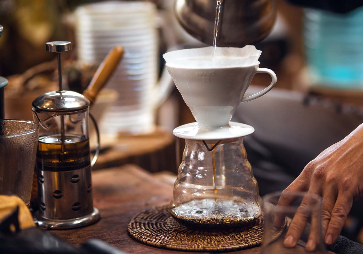 v60 kahve demleme