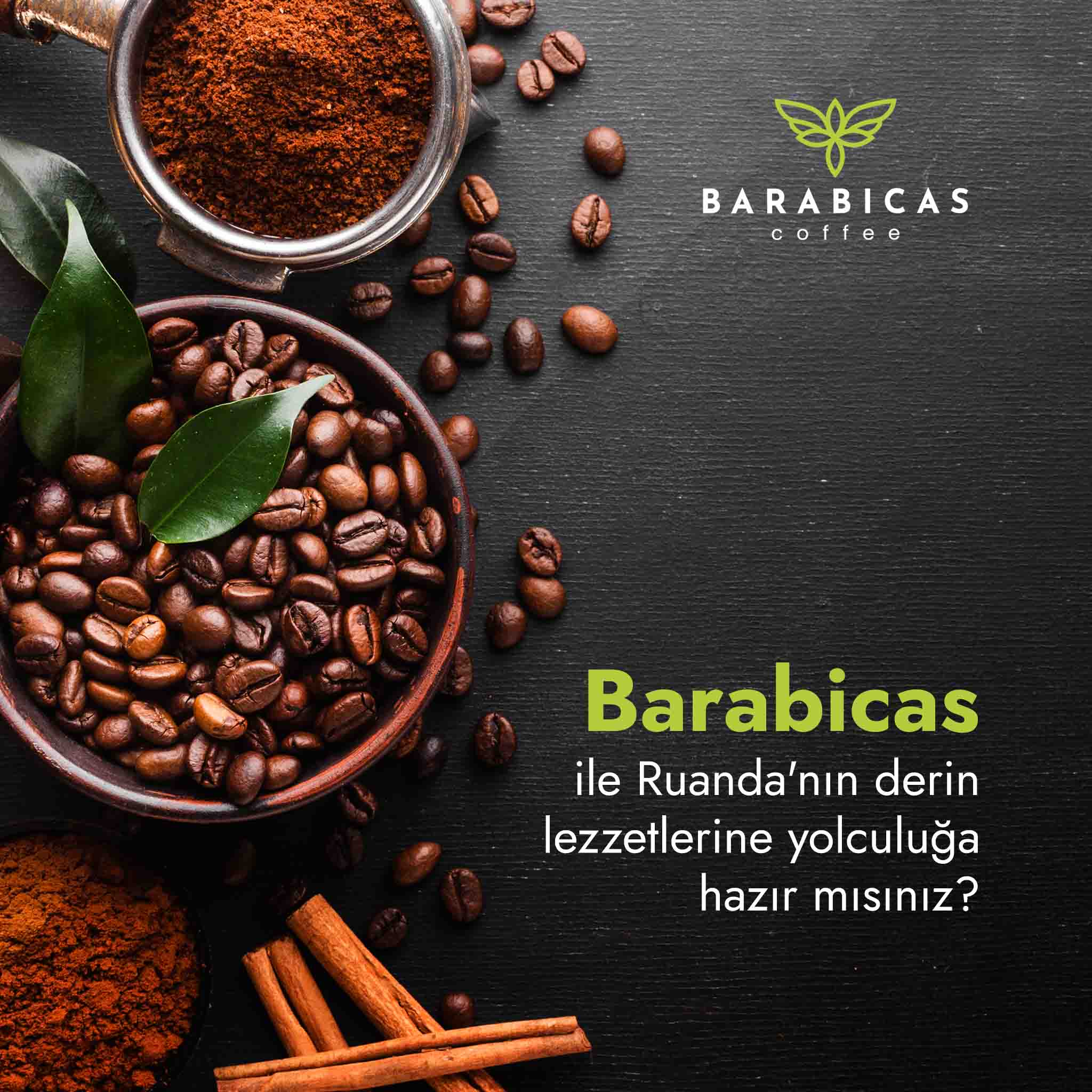 Barabicas Ruanda  çekirdek kahvesi slider